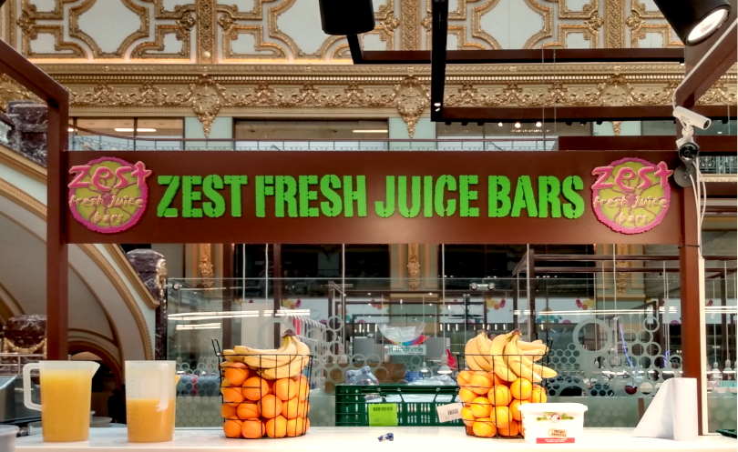 Zest Fresh Juicy Bars, Meir 78, Antwerpen