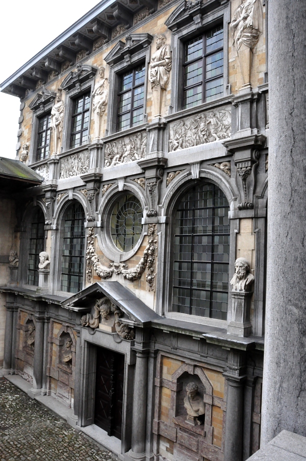 Rubenshuis - drugie skrzydło domu w stylu włoskiego renesansu