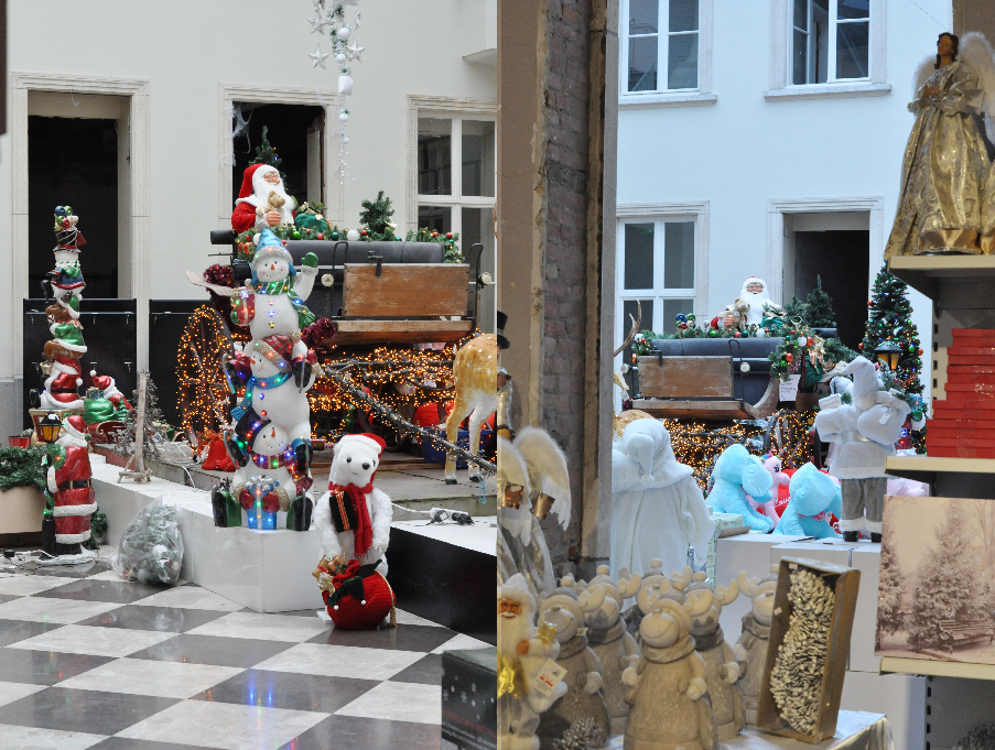 Sklep bożonarodzeniowy w Antwerpii