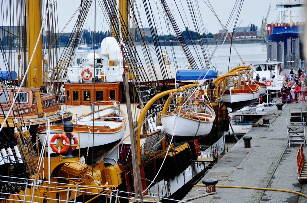 Amerigo Vespucci - szalupy ratunkowe