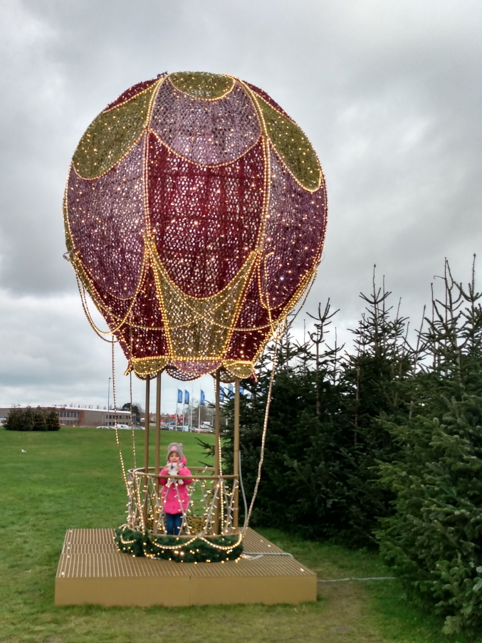 Świąteczne iluminacje w Nieuwpoort