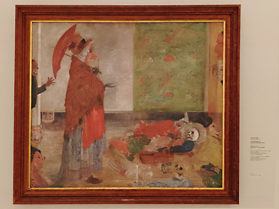 James Ensor - Verbazing van het masker Wouse - KMSKA James Ensor - Verbazing van het masker Wouse - KMSKA