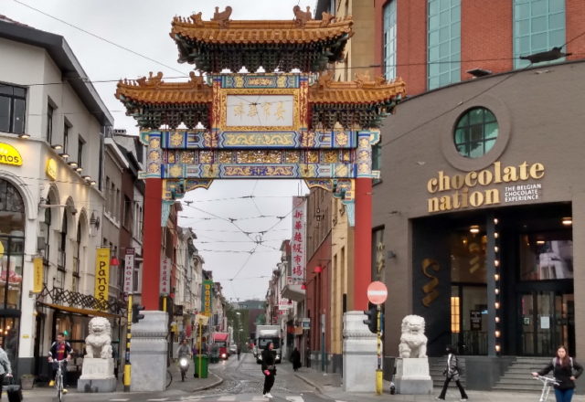 Pagodepoort - China Town - Antwerpen