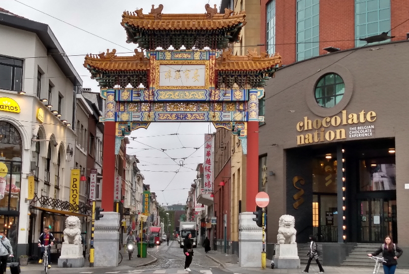 Pagodepoort - China Town - Antwerpen