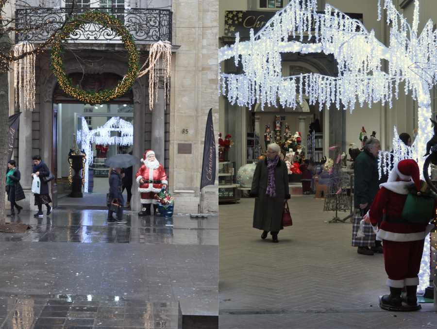 Sklep bożonarodzeniowy w Antwerpii