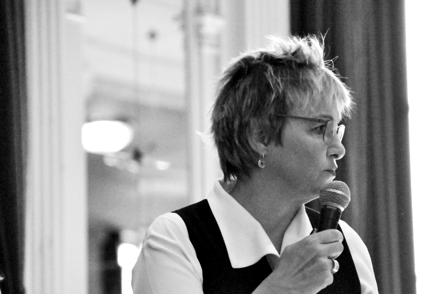Béatrice Delvaux z Le Soir - Kongres Kobiet w Brukseli 2018