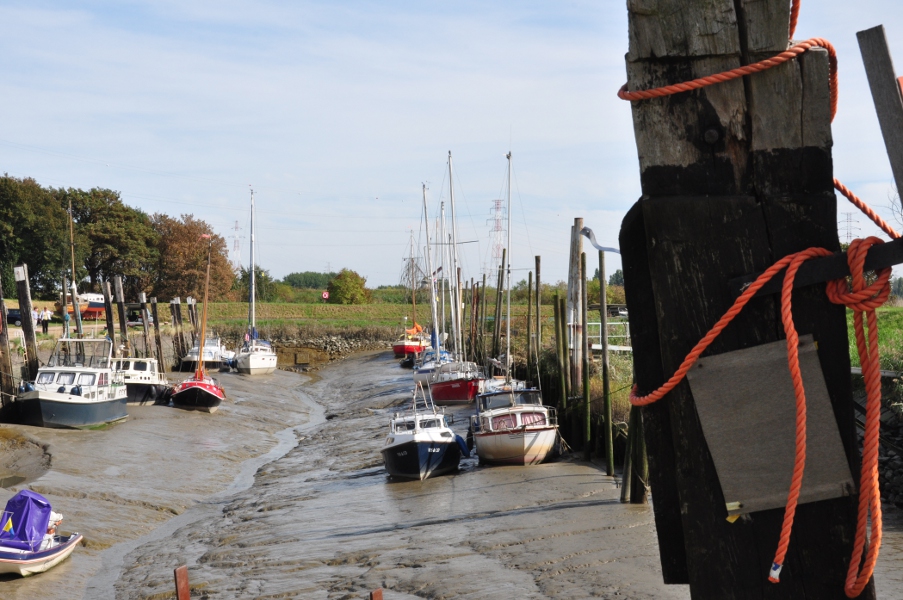 Odpływ w marinie - Lillo