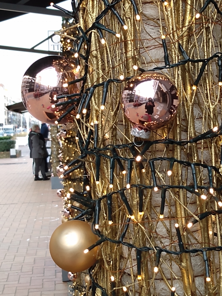 Świąteczne iluminacje w Nieuwpoort