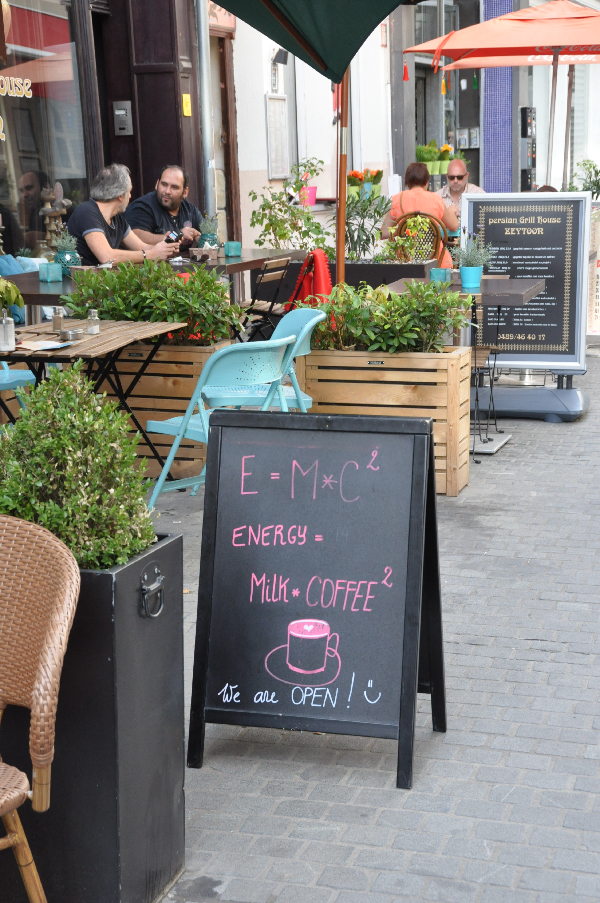 Kawiarnia w Antwerpii