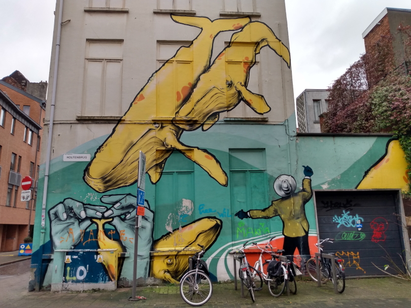Street art w Antwerpii