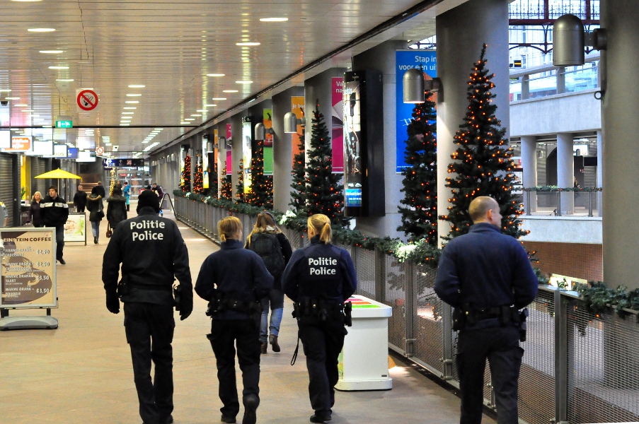Antwerpen Centraal -  grudzień