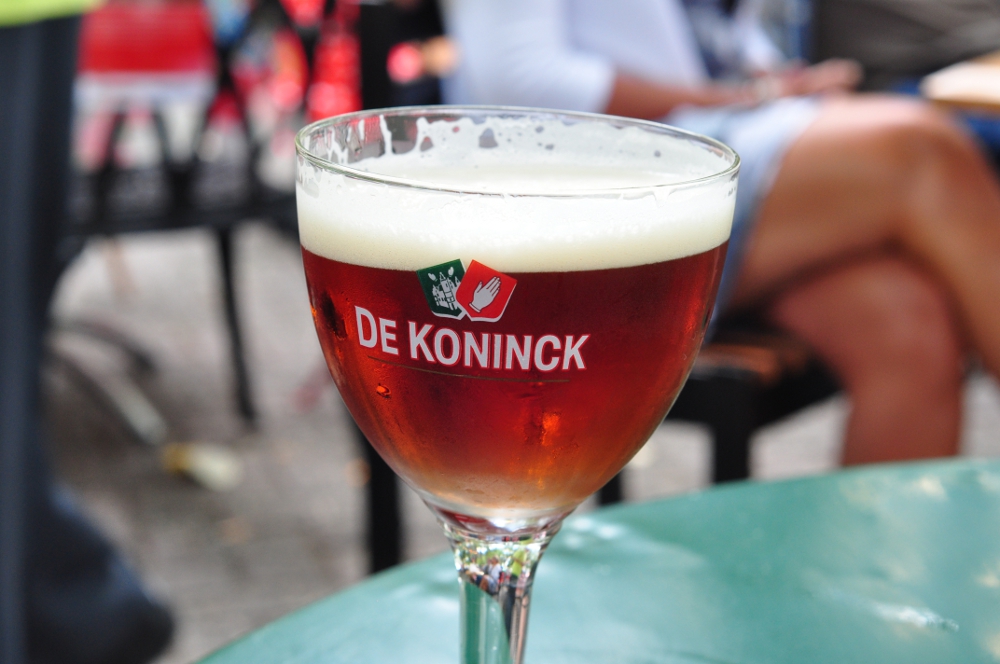 Antwerpskie piwo De Koninck