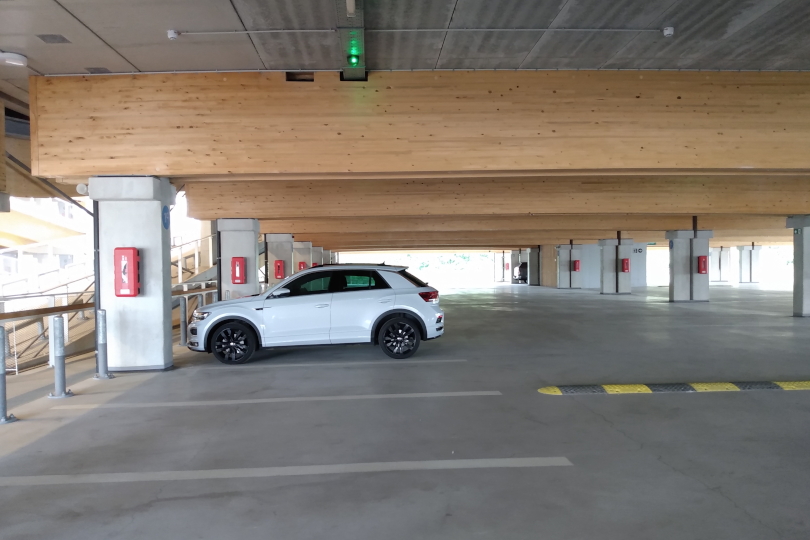 Parking P+R - Park and Ride - Luchtbal Antwerpen