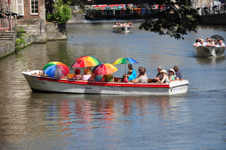 Gent - rejs po kanale